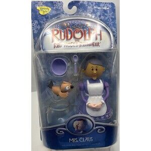 Rudolph and The Island of Misfit Toys Mrs. Claus Bird Fishbowl Spoon & Bowl 2002